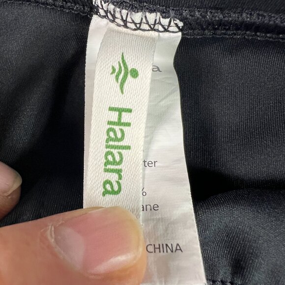 Halara Flex Pants Women's 28x29* High Waisted Straight Black Stretch Work Tag M - Picture 8 of 16